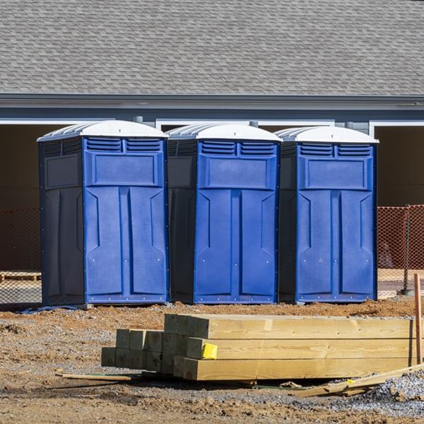 how do you dispose of waste after the portable restrooms have been emptied in Rossmoyne OH